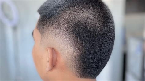 Semi Kalbo on Fade Cut .